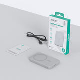 AUKEY MagFusion 5000 Slim 5000mAh Magnetic Wireless Charging Power Bank PB-MS03, view 6