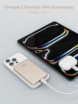 AUKEY MagFusion M 5000 20W Qi2 Magnetic Wireless Charging Power Bank PB-MS07, view 4