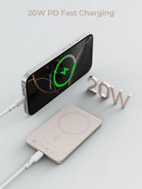 AUKEY MagFusion M 5000 20W Qi2 Magnetic Wireless Charging Power Bank PB-MS07, view 6