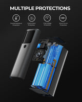 AUKEY Sprint X 27.6K 140W Ultra-Fast Charging Power Bank with Smart Digital Display PB-Y45, view 3
