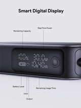AUKEY Spark Sling 10000 Compact Fast Charging Power Bank with Built-in USB-C Cable PB-Y47, view 5