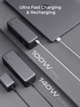 AUKEY Spark Mega 27600 140W 27600mAh Ultra-Fast Charging Power Bank PB-Y63, view 3