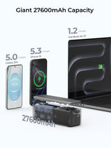 AUKEY Spark Mega 27600 140W 27600mAh Ultra-Fast Charging Power Bank PB-Y63, view 5
