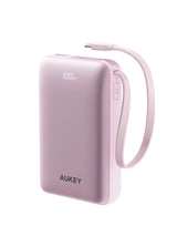 AUKEY Spark Sling 10000 LFP Power Bank with Built-in USB-C Cable PB-Y68, view 3