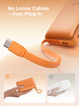 AUKEY Spark Sling 10000 LFP Power Bank with Built-in USB-C Cable PB-Y68, view 5