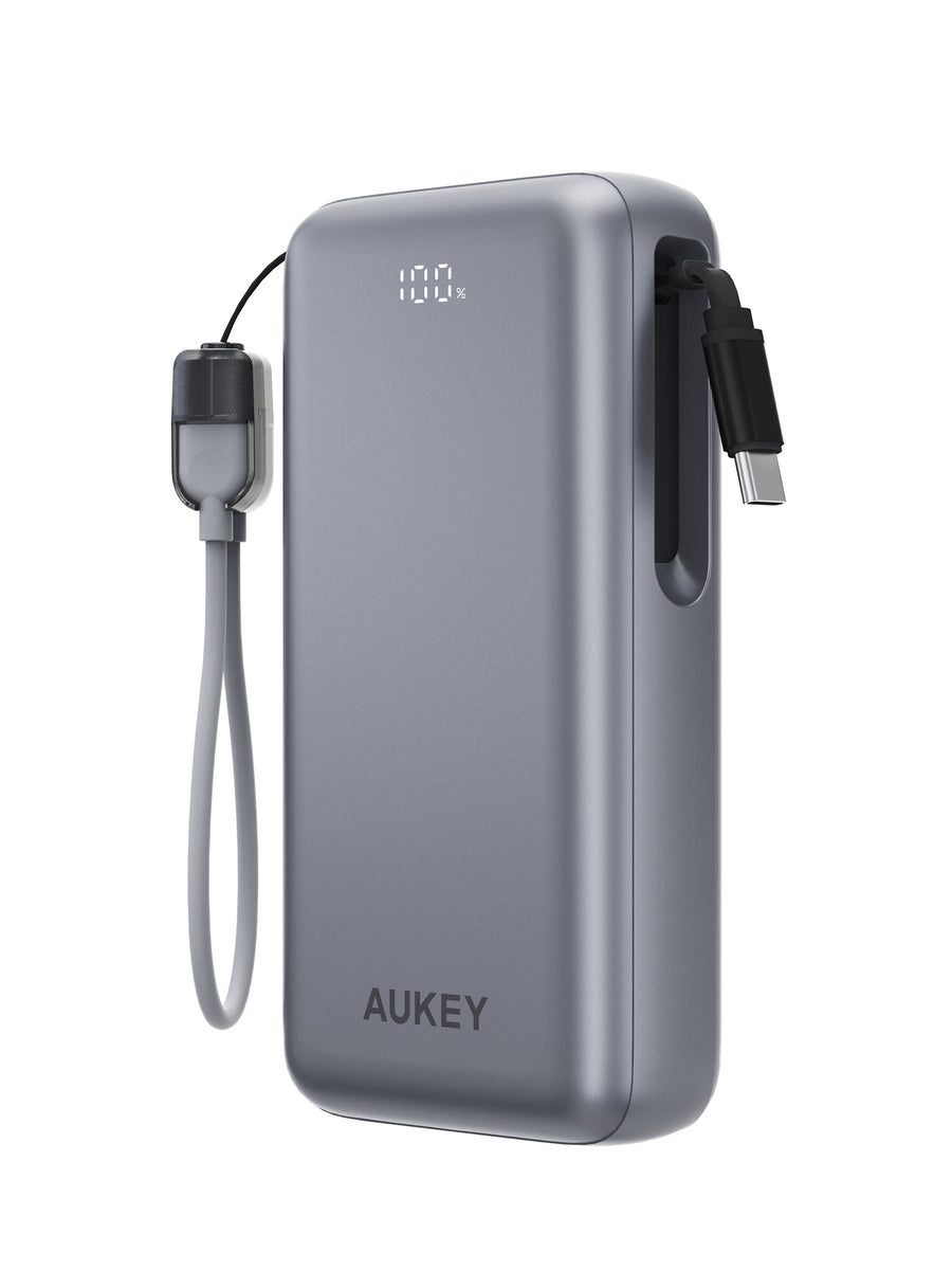 AUKEY Swivel Det 20000 Fast Charging Power Bank with Detachable Cable PB-Y94