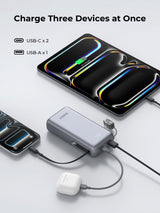 AUKEY Swivel Det 20000 Fast Charging Power Bank with Detachable Cable PB-Y94, view 5