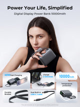 AUKEY Swivel Det-Duo 10000 Fast Charging Power Bank PB-Y65, view 2
