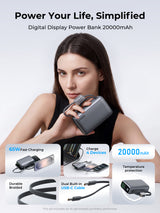 AUKEY Swivel Det-Duo 20000 Fast Charging Power Bank PB-Y66, view 4