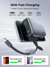 AUKEY Swivel Det-Duo 20000 Fast Charging Power Bank PB-Y66, view 6