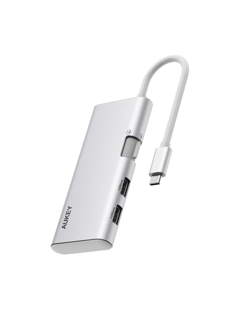 AUKEY UH-CUH02 OfficeDok  6-in-1 USB-C Hub