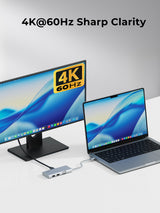 AUKEY UH-CUH02 OfficeDok 6-in-1 USB-C Hub, view 4