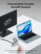 AUKEY UH-CUH02 OfficeDok 6-in-1 USB-C Hub, view 5