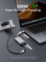 AUKEY UH-CUH06 OfficeDok 5-in-1 USB Hub Adapter, view 4