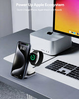 AUKEY MagFusion Z Plus Qi2.2 25W Foldable 3 in 1 Wireless Charger Station LC-MC312P, view 3