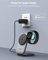 AUKEY MagFusion Z Plus Qi2.2 25W Foldable 3 in 1 Wireless Charger Station LC-MC312P, view 4