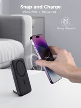 AUKEY MagLink 10000mAh Magnetic Wireless Charging Power Bank, view 3