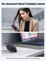 AUKEY MagLink 10000mAh Magnetic Wireless Charging Power Bank, view 5