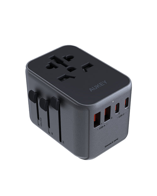 AUKEY Travel Mate 35W Universal Adapter with USB Ports
