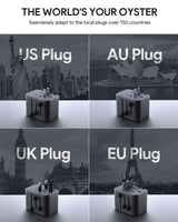 AUKEY Travel Mate 35W Universal Adapter with USB Ports, view 2