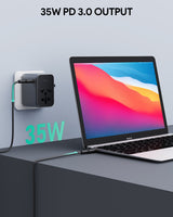 AUKEY Travel Mate 35W Universal Adapter with USB Ports, view 5