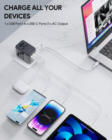 AUKEY Travel Mate 65W GaN Universal Adapter with USB Ports, view 4