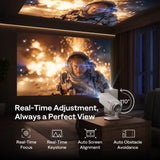 Aurzen BOOM air Google TV Smart Projector, view 4
