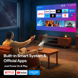 Aurzen EAZZE D1 air Portable Smart Projector, view 2