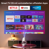 Aurzen EAZZE E1 Mini Beamer mit Netflix, Smart Heimkino Projektor, view 2
