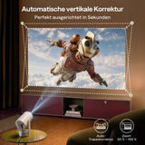 Aurzen EAZZE E1 Mini Beamer mit Netflix, Smart Heimkino Projektor, view 4