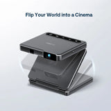 Aurzen ZIP Tri-Fold Portable Mini Projector, view 2