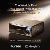 Aurzen EAZZE D1 MAX Gemini AI Google TV Projector, view 2