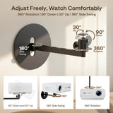 Aurzen PJ004PM Adjustable Wall Projector Mount, view 2