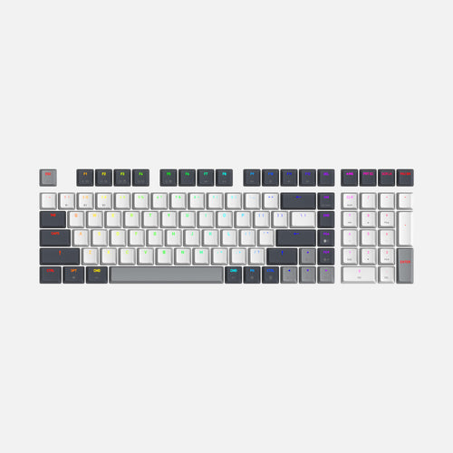AZIO Galaxy Keycaps - 98% Layout