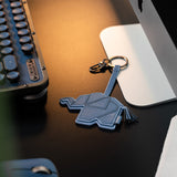 AZIO Retro Limited Ed Elephant Keychain, view 2