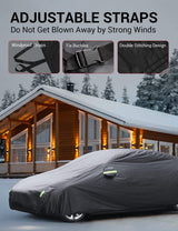 2012-2026 Tesla Model S Car Cover - All-Weather Waterproof Charge Port | BASENOR, view 5