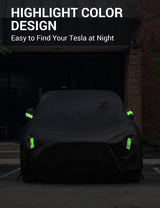 2015-2026 Tesla Model X Car Cover - All-Weather Waterproof Charge Port | BASENOR, view 3