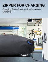 2015-2026 Tesla Model X Car Cover - All-Weather Waterproof Charge Port | BASENOR, view 6