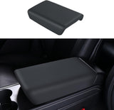 2017-2026 Tesla Model 3 & 2020-2024 Model Y Console Cover - TPU Non-Slip Armrest | BASENOR, view 2