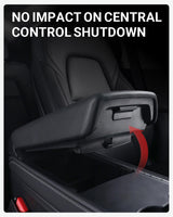 2017-2026 Tesla Model 3 & 2020-2024 Model Y Console Cover - TPU Non-Slip Armrest | BASENOR, view 5
