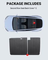 2017-2023 Tesla Model 3 Rear Seat Back Cover - All Weather TPE Waterproof | BASENOR, view 2