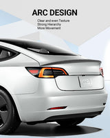 2017-2023 Tesla Model 3 Rear Spoiler Wing - OEM ABS Carbon Fiber | BASENOR, view 3