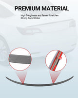 2017-2023 Tesla Model 3 Rear Spoiler Wing - OEM ABS Carbon Fiber | BASENOR, view 5
