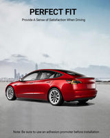 2017-2023 Tesla Model 3 Rear Spoiler Wing - OEM ABS Carbon Fiber | BASENOR, view 6