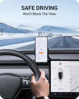 2017-2023 Tesla Model 3 & 2020-2024 Model Y Phone Mount - Screen-Safe 360 Rotatable | BASENOR, view 3