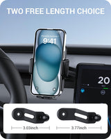 2017-2023 Tesla Model 3 & 2020-2024 Model Y Phone Mount - Screen-Safe 360 Rotatable | BASENOR, view 4