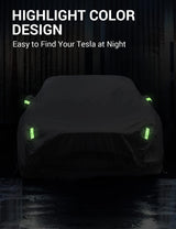 2017-2026 Tesla Model 3 Car Cover - All-Weather Waterproof Charge Port | BASENOR, view 3
