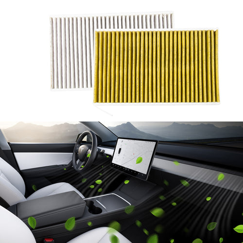 2017-2026 Tesla Model 3 & Model Y Cabin Air Filter - Activated Carbon Gen 2 | BASENOR