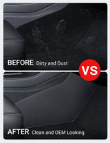 2020-2024 Tesla Model Y Center Console Anti-Kick Mats - Waterproof 2PCS | BASENOR, view 3