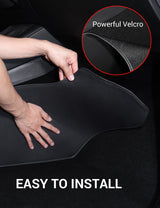 2020-2024 Tesla Model Y Center Console Anti-Kick Mats - Waterproof 2PCS | BASENOR, view 5